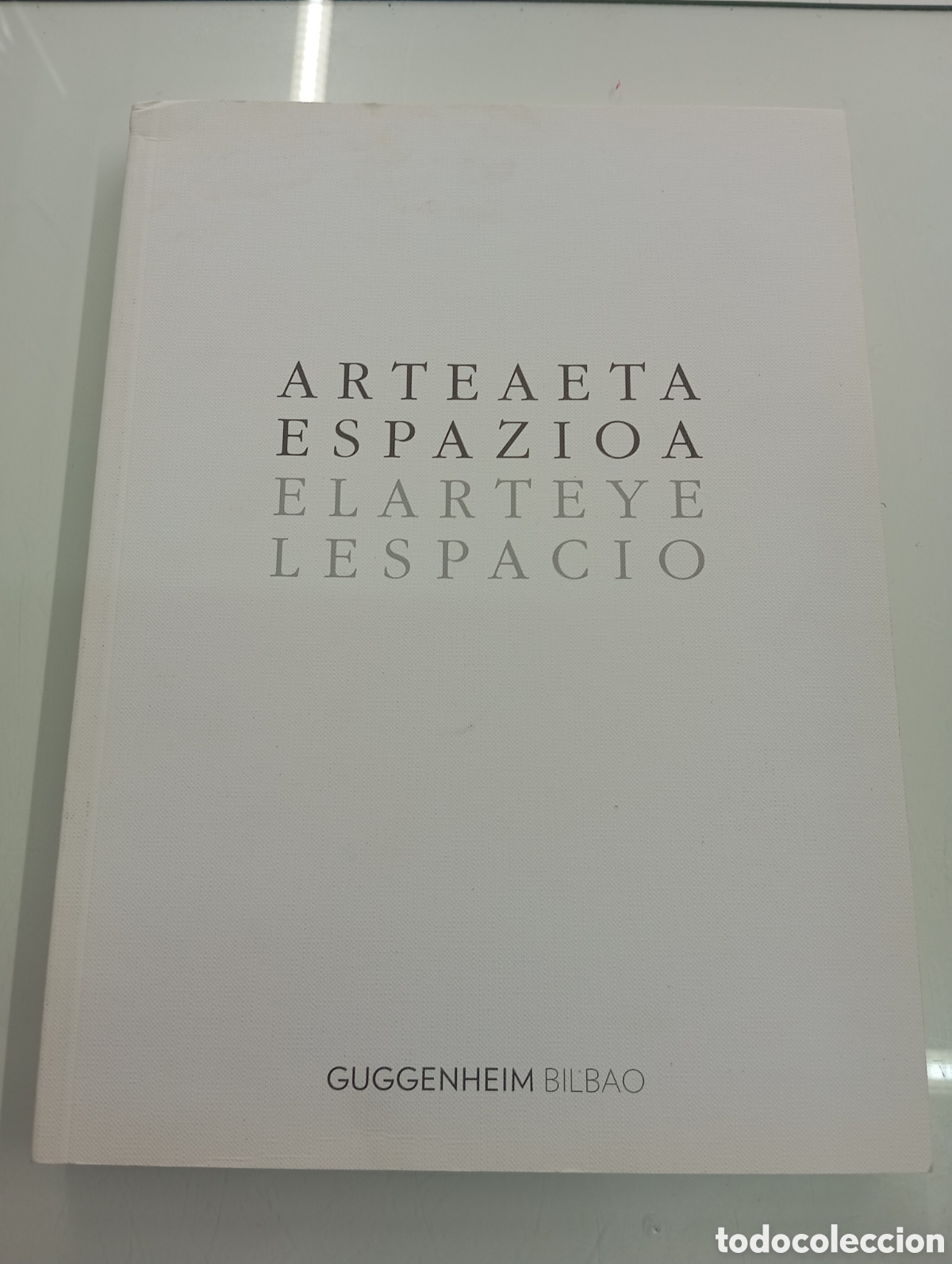 Arte: ARTE ETA EZPAZIOA EL ARTE Y EL ESPACIO GUGGENHEIM BILBAO CAT&Aacute;LOGO EXPOSICI&Oacute;N CHILLIDA HEIDEGGER
