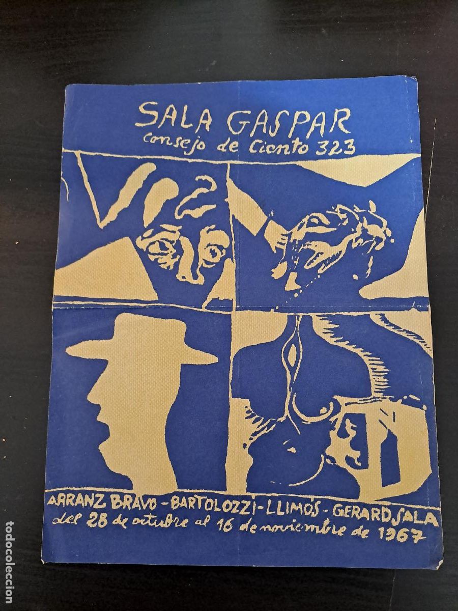 Arte: SALA GASPAR-ARRANZ BRAVO-BARTOLOZZI-LLIM&Oacute;S-GERAD SALA-EXPOSICION DE 1967