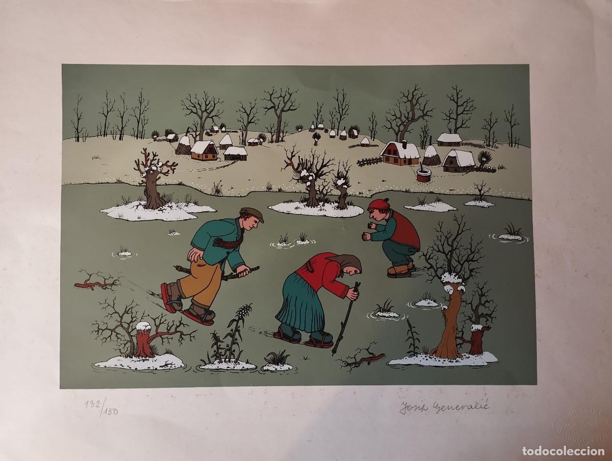 Arte: Josif Generalic, Serigraf&iacute;a, uno de los grandes maestros del arte na&iuml;f croata