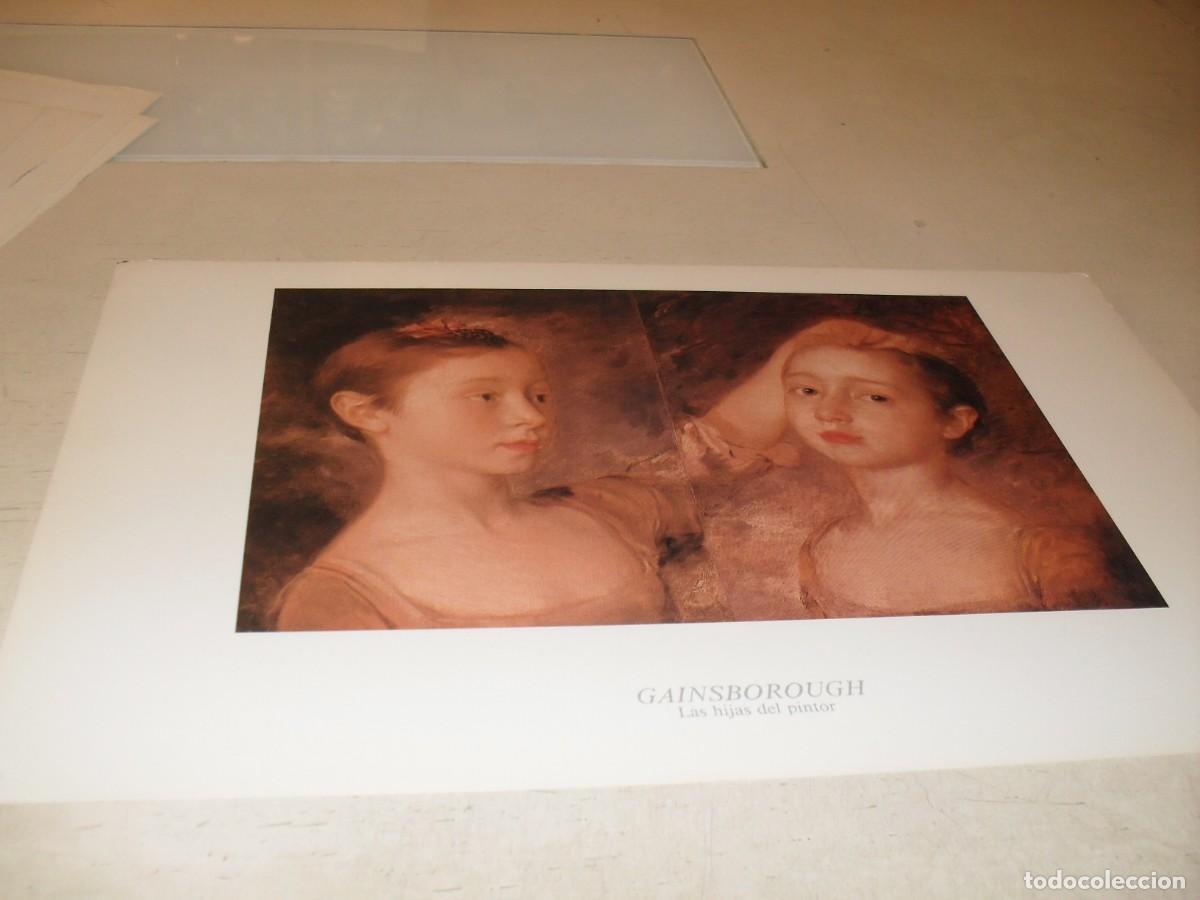 Arte: BELLISISMA REPRODUCCION,LAMINA N&ordm; 73,LAS HIJAS DEL PINTOR,DE GAINSBOROUGH
