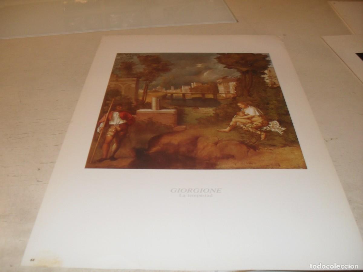 Arte: BELLISISMA REPRODUCCION,LAMINA N&ordm; 64,LA TEMPESTAD,DE GIORGIONE