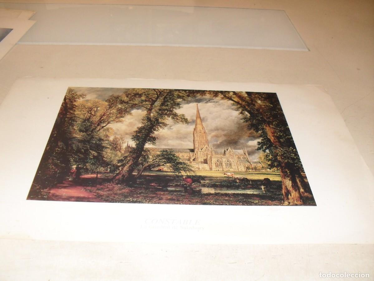 Arte: BELLISISMA REPRODUCCION,LAMINA N&ordm; 65,LA CATEDRAL DE SALISBURY,DE CONSTABLE