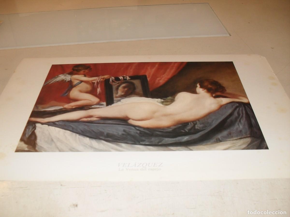 Arte: BELLISISMA REPRODUCCION,LAMINA N&ordm; 58,LA VENUS DEL ESPEJO,DE VELAZQUEZ