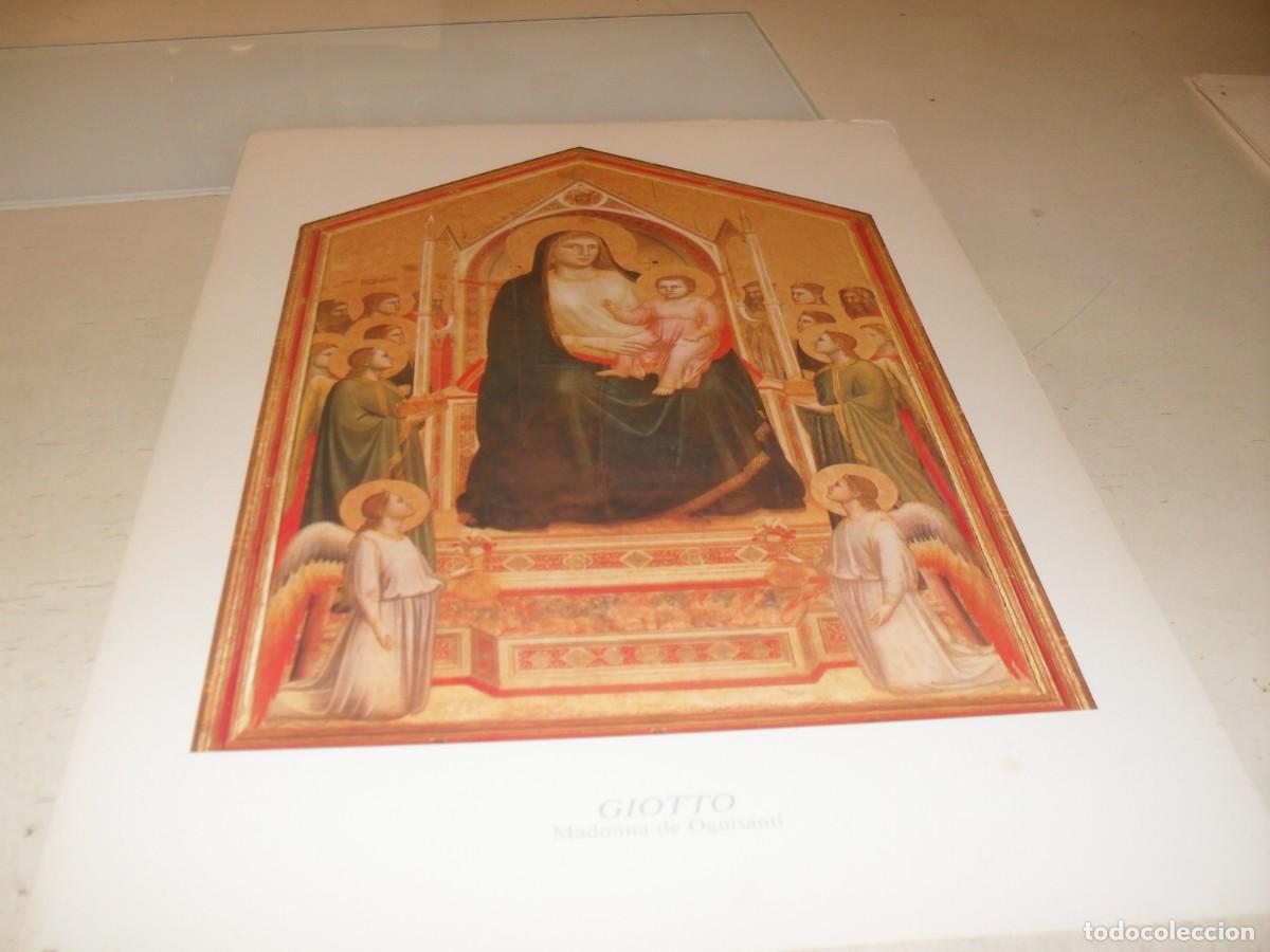 Arte: BELLISISMA REPRODUCCION,LAMINA N&ordm; 57,MADONNA DE OGNISANTI,DE GIOTTO