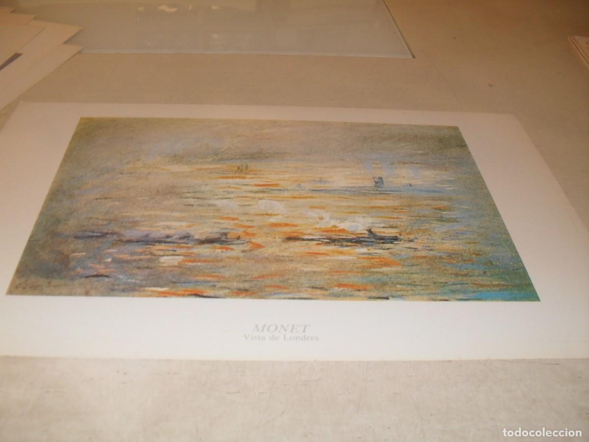Arte: BELLISISMA REPRODUCCION,LAMINA N&ordm; 53,VISTA DE LONDRES,DE MONET