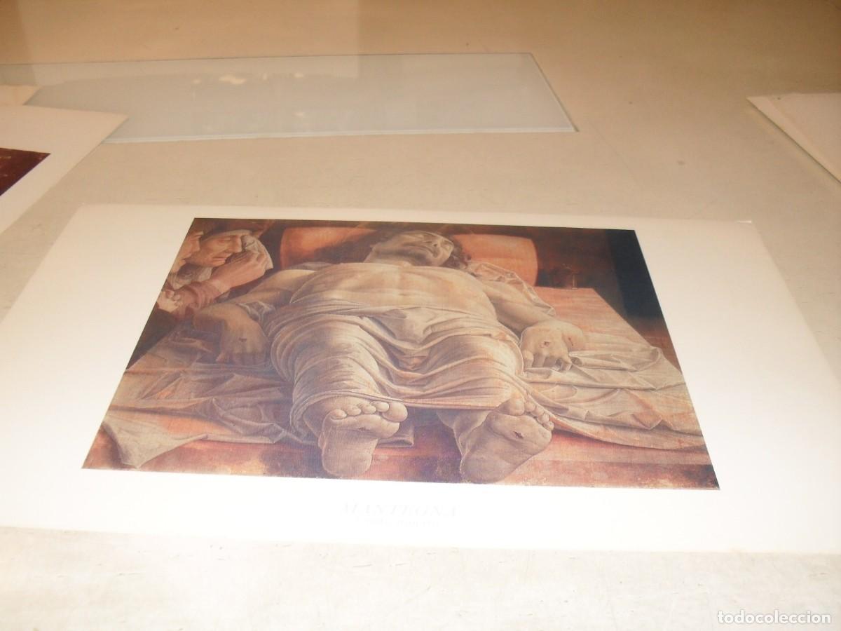 Arte: BELLISIMA REPRODUCCION,LAMINA N&ordm; 46,CRISTO MUERTO,DE MANTEGNA