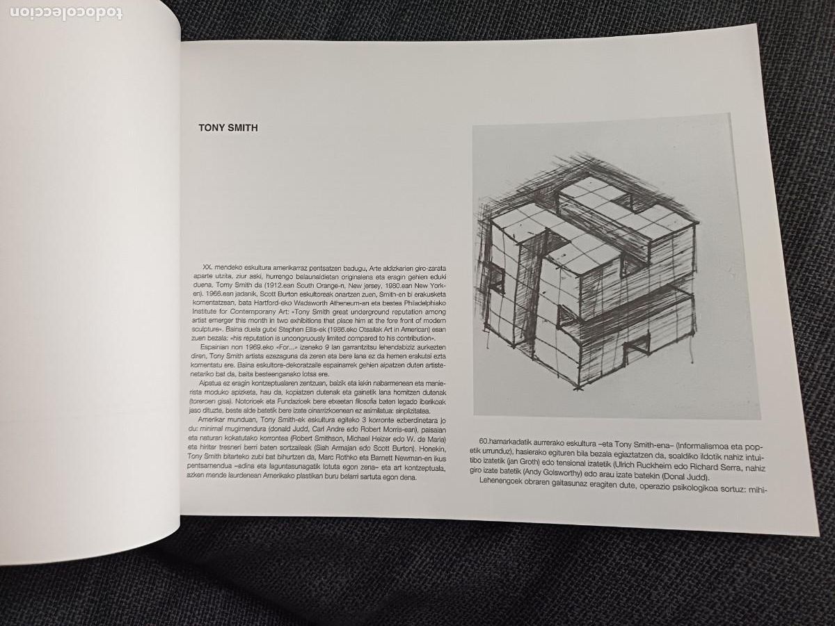 Arte: Libro cat&aacute;logo Tony Smith. Sala Rekalde. - Foto 6