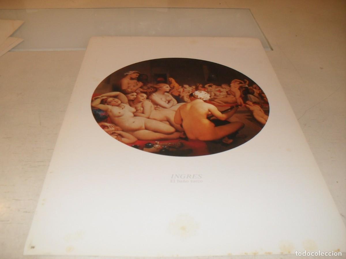 Arte: BELLISIMA REPRODUCCION,LAMINA N&ordm; 39,EL BA&Ntilde;O TURCO,DE INGRES