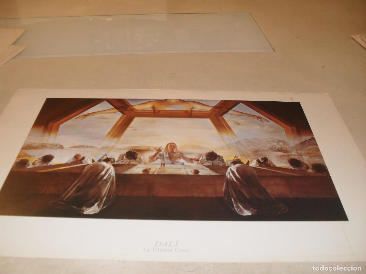 Arte: BELLISIMA REPRODUCCION,LAMINA N&ordm; 37,LA ULTIMA CENA,DE DALI