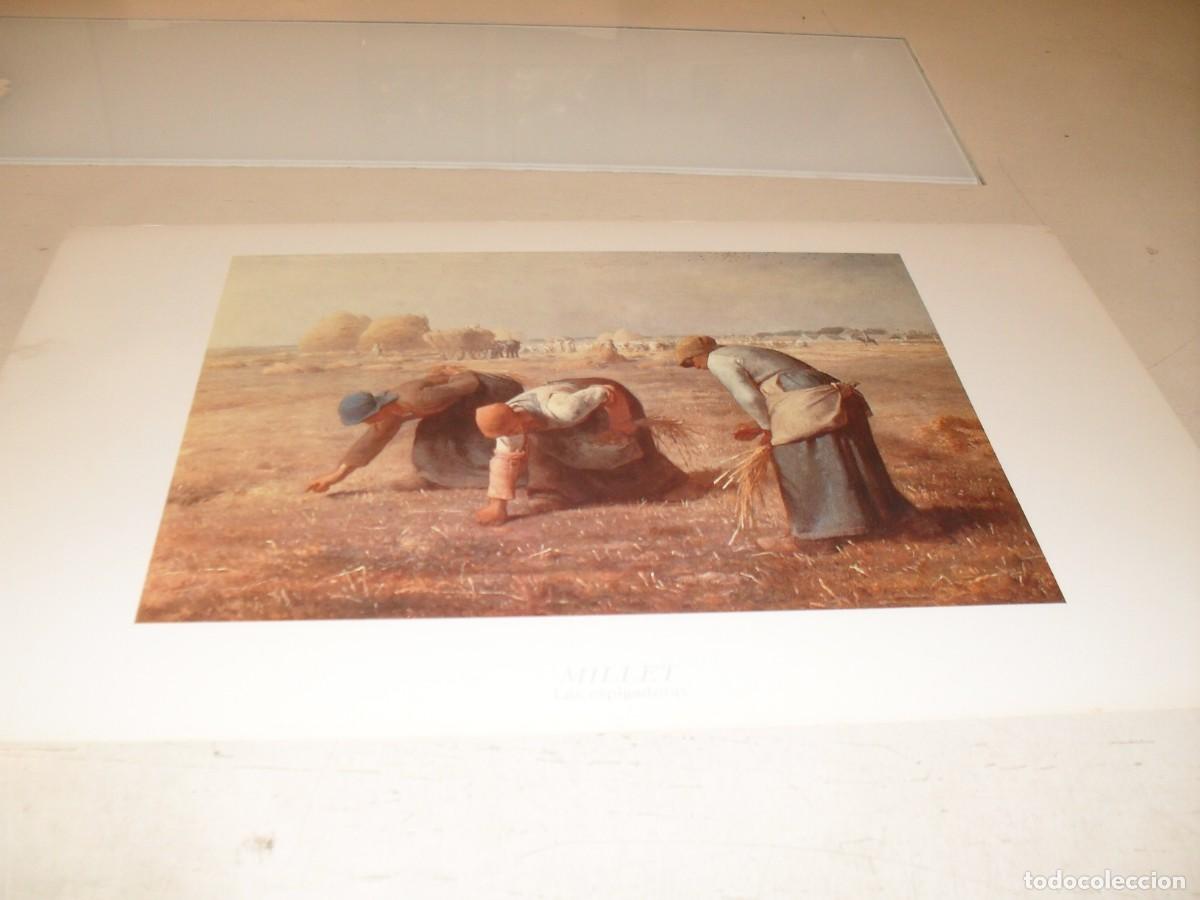 Arte: BELLISIMA REPRODUCCION,LAMINA N&ordm; 32,LAS ESPIGADORAS,DE MILLET