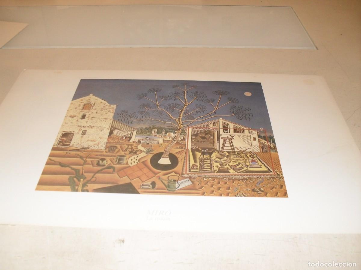Arte: BELLISIMA REPRODUCCION,LAMINA N&ordm; 31,LA MASIA,DE MIRO