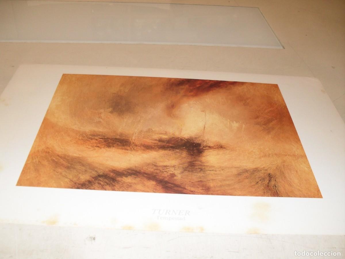 Arte: BELLISIMA REPRODUCCION,LAMINA N&ordm; 30,TEMPESTAD,DE TURNER