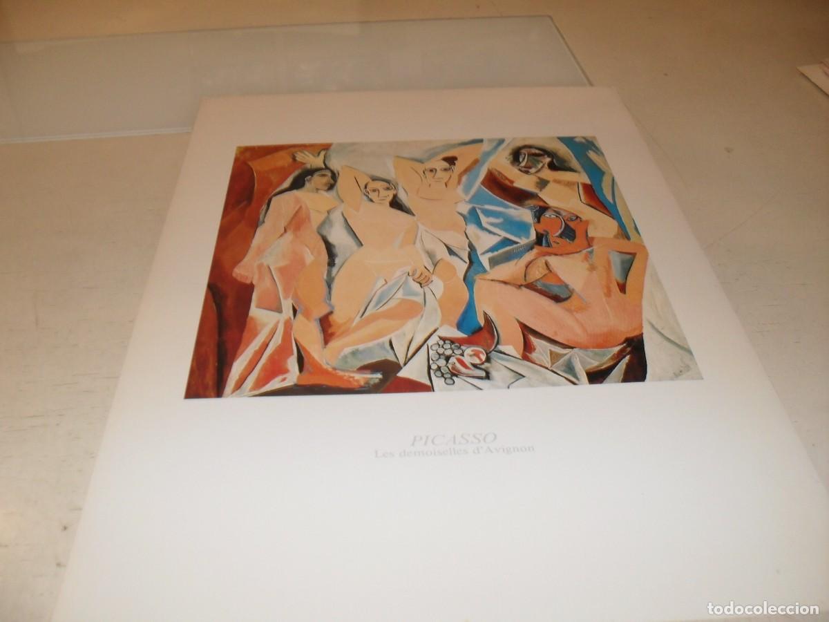 Arte: BELLISIMA REPRODUCCION,LAMINA N&ordm; 29,LES DEMOISELLES D'AVIGNON,DE PICASSO