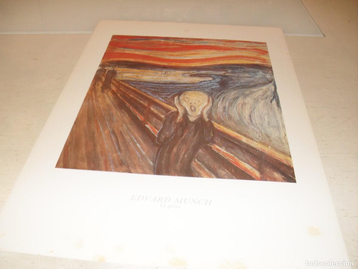 Arte: BELLISIMA REPRODUCCION,LAMINA N&ordm; 28,EL GRITO,DE EDVARD MUNCH