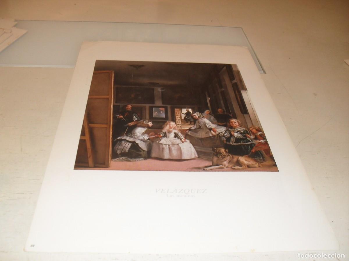 Arte: BELLISIMA REPRODUCCION,LAMINA N&ordm; 22,LAS MENINAS,DE VELAZQUEZ