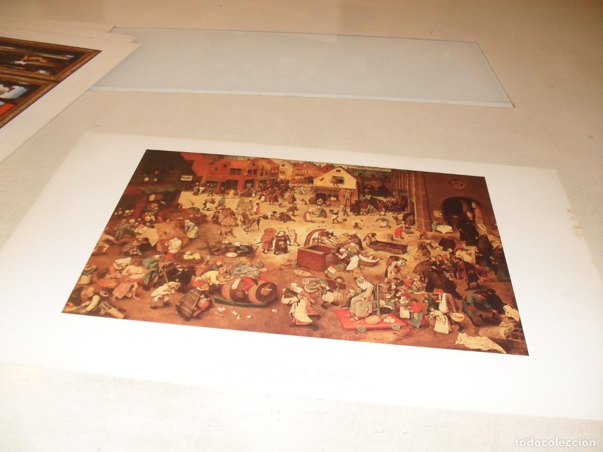 Arte: BELLISIMA REPRODUCCION,LAMINA N&ordm; 8,COMBATE ENTRE CARNAVAL Y CUARESMA,DE BRUEGEL EL VIEJO