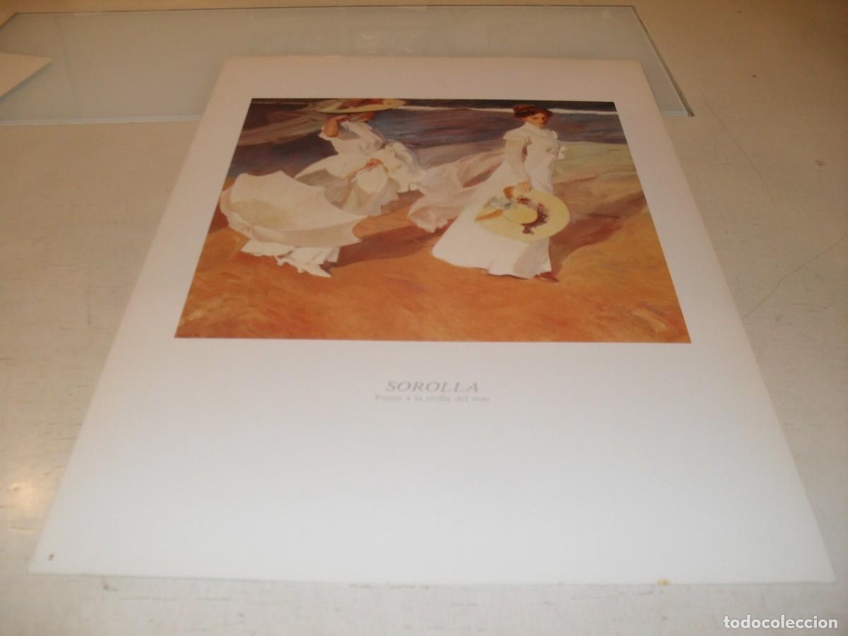 Arte: BELLISIMA REPRODUCCION,LAMINA N&ordm; 2,PASEO A LA ORILLA DEL MAR,DE SOROLLA