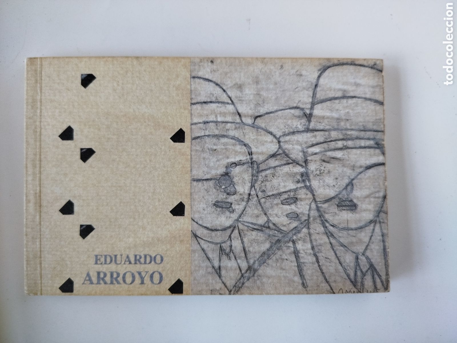Arte: EDUARDO ARROYO CATALOGO COMPUESTO DE 10 POSTALES. GALER&Iacute;A COL&Oacute;N BILBAO.1997