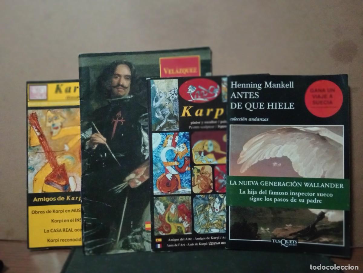 Arte: Catalogo esplicativo de cuadros de Velazqez y Karpi