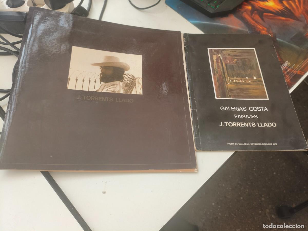 Arte: J. TORRENTS LLADO. DOS CATALOGOS. EXPOSICION DE PAISAJES. GALERIAS COSTA. PALMA DE MALLORCA.