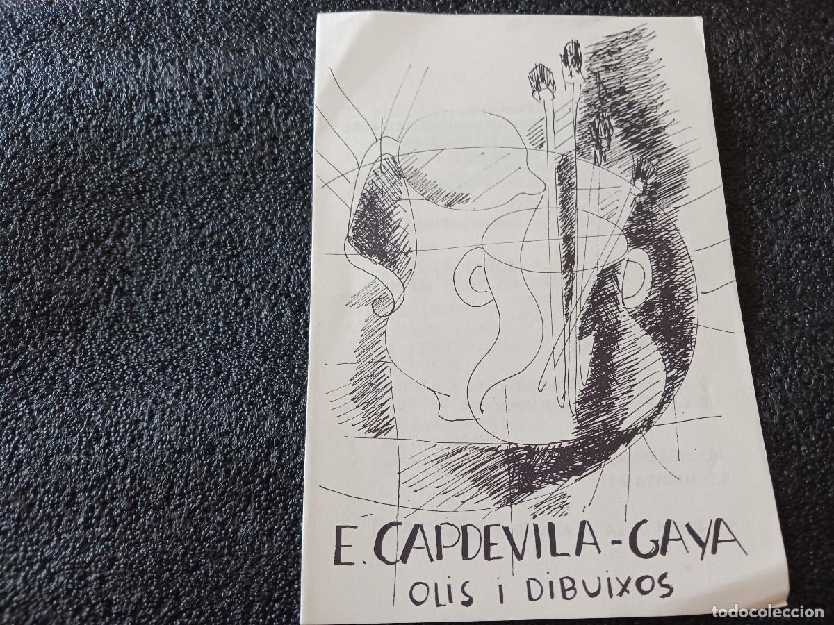 Arte: DIPTICO, E. CAPDEVILA - GAYA, OLIS I DIBUIXOS, SALA VAYREDA 1981