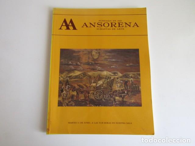 Arte: CATALOGO SUBASTAS ARTE ANSORENA MADRID - N&ordm; CLIII - JUNIO 1991