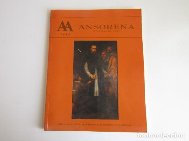 Arte: CATALOGO SUBASTAS ARTE ANSORENA MADRID - N&ordm; CLXIII - DICIEMBRE 1992