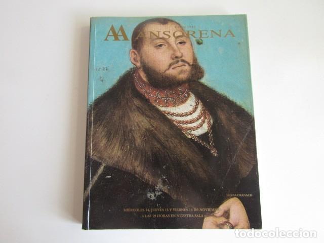 Arte: CATALOGO SUBASTAS ARTE ANSORENA MADRID - N&ordm; 240 - NOVIEMBRE 2001 - DOBLE SUBASTA