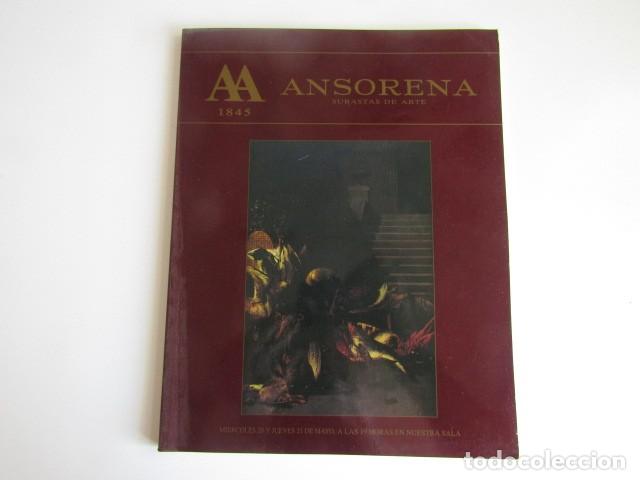 Arte: CATALOGO SUBASTAS ARTE ANSORENA MADRID - N&ordm; CLX - MAYO 1992