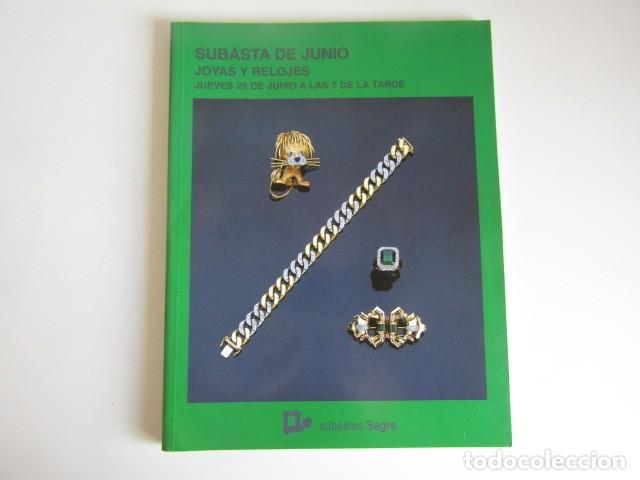 Arte: CATALOGO DE SUBASTAS SEGRE N&ordm; 16 - JUNIO 2003 - JOYAS, PLUMAS Y RELOJES