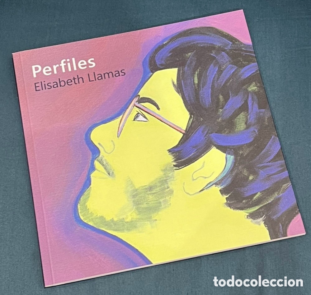 Arte: Libro / Catalogo. Elisabeth Llamas. Exposici&oacute;n Perfiles. Ayuntamiento de Mazarr&oacute;n. 2023.
