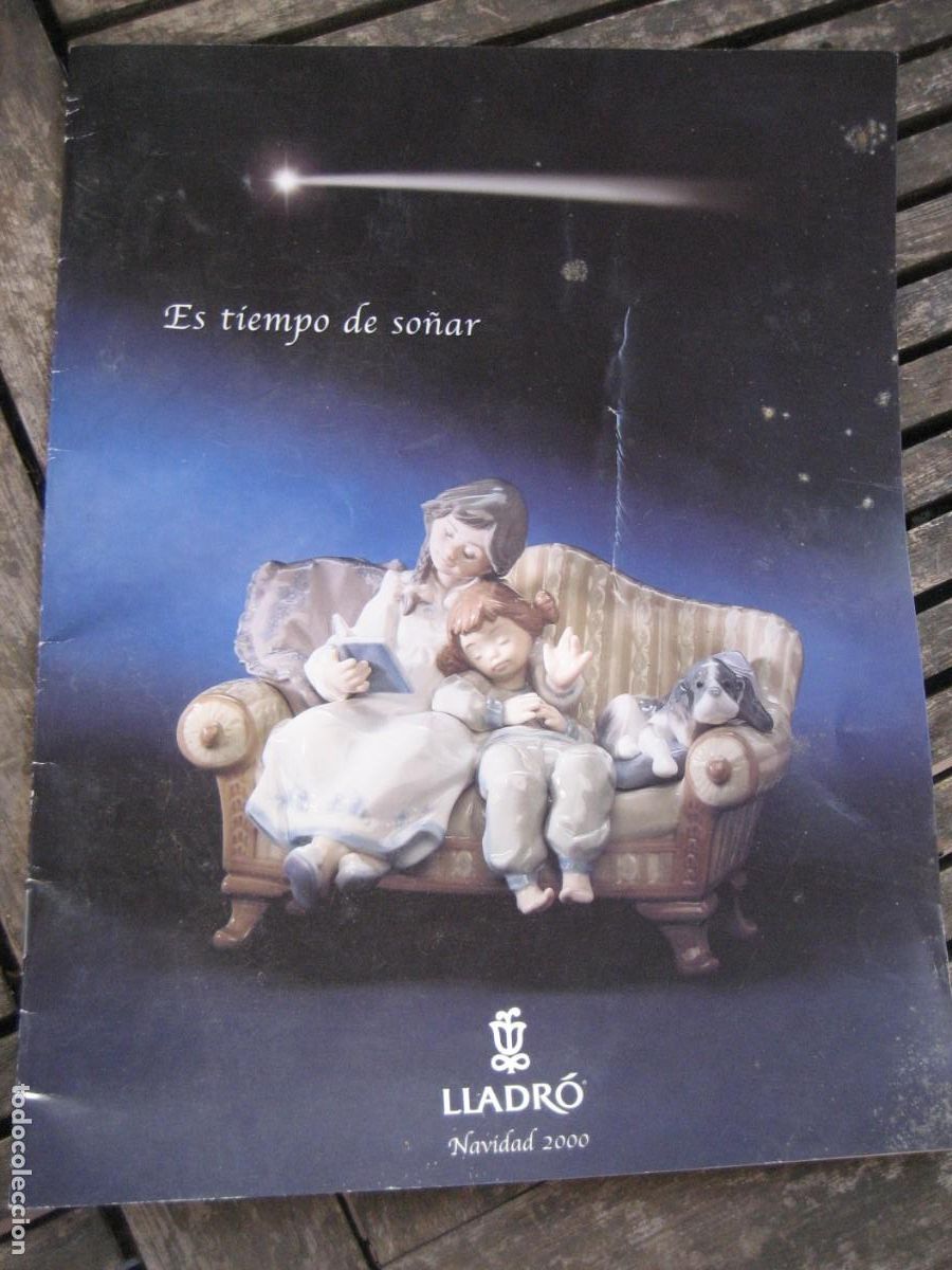 Arte: Lladr&oacute; . porcelanas . catalogo de Navidad 2000 . 12 p&aacute;ginas