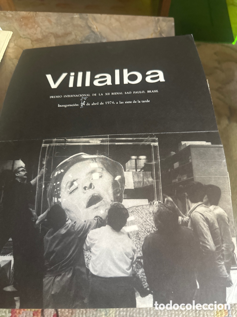 Arte: villalba, en la galer&iacute;a Vandres, abril de 1974