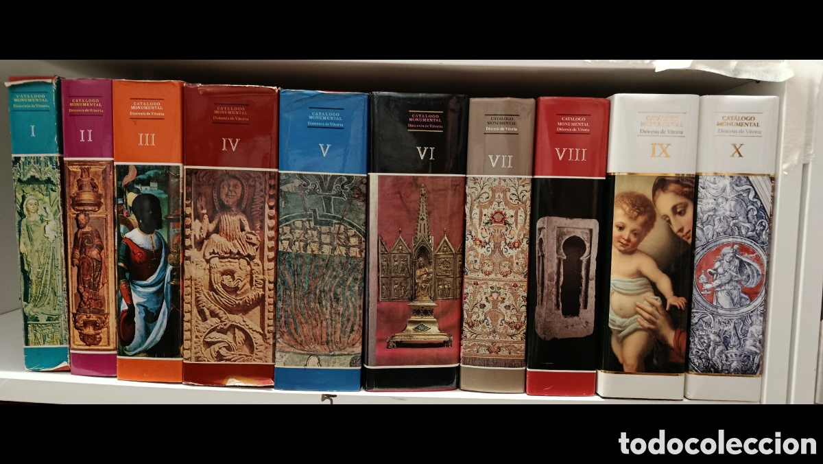 Arte: Cat&aacute;logo monumental, Di&oacute;cesis de Vitoria, Fundaci&oacute;n Caja Vital Kutxa Tomos I-X