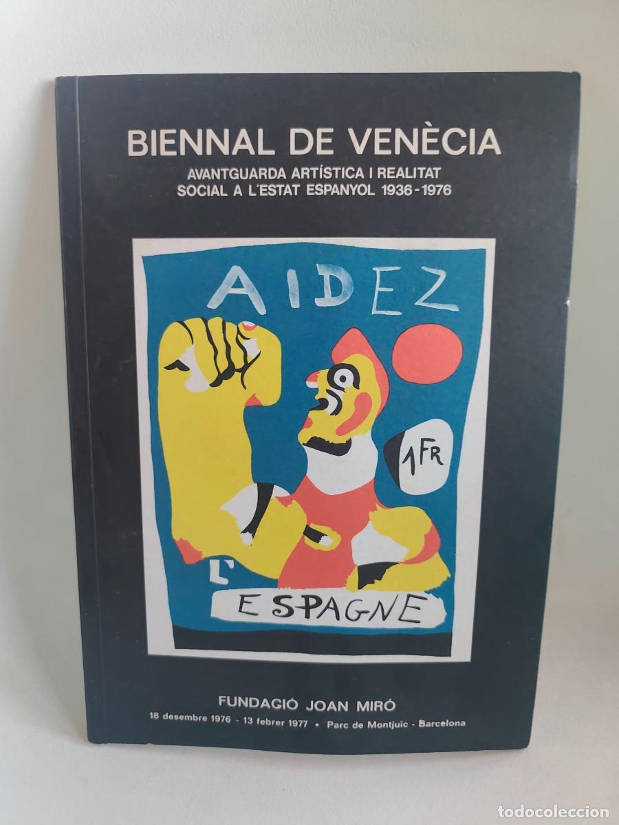 Arte: Cat&aacute;logo Vanguardista Biennal de Venecia fundagio Joan Mir&oacute;