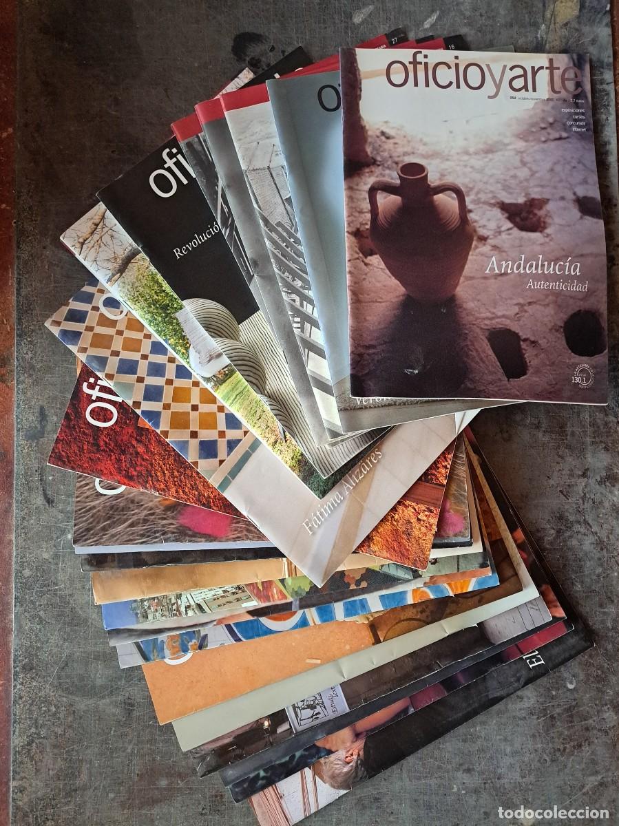 Arte: Lote de 107 revistas de Oficio y Arte. Del a&ntilde;o 1992 al 2019.