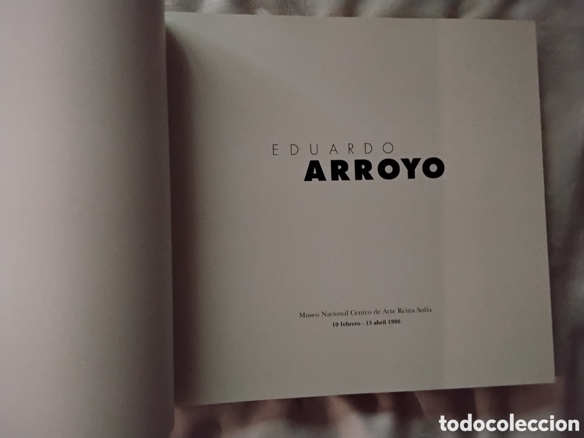 Arte: CATALOGO EDUARDO ARROYO 1998 - Foto 3