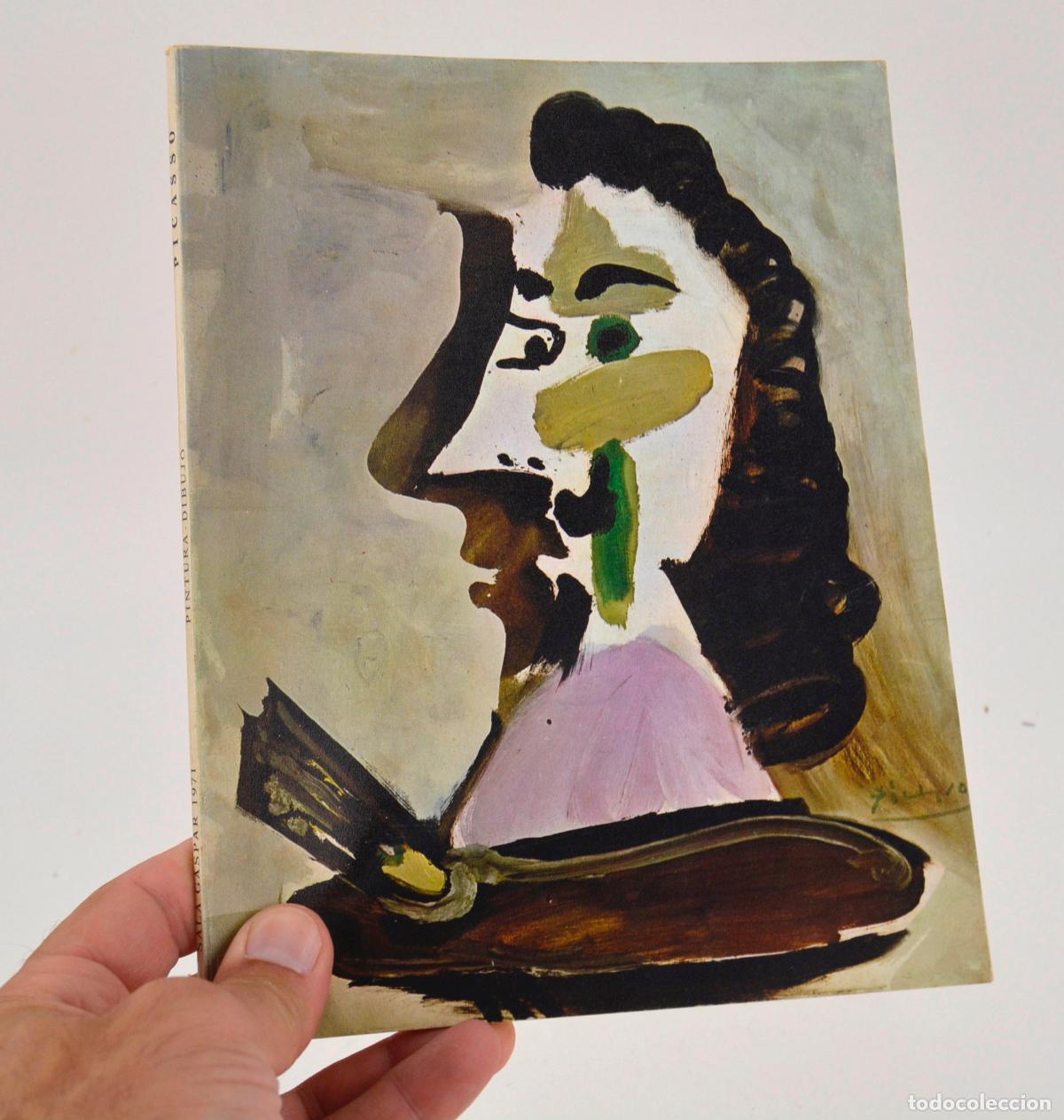 Arte: Cat&aacute;logo exposici&oacute;n Picasso, pintura, dibujo, 1971, Sala Gaspar, Barcelona. 23x18cm