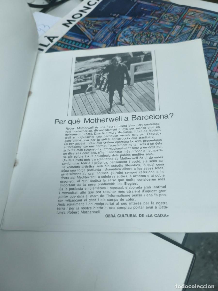 Arte: ROBERT MOTHERWELL. CAIXA DE PENSIONS. - Foto 2
