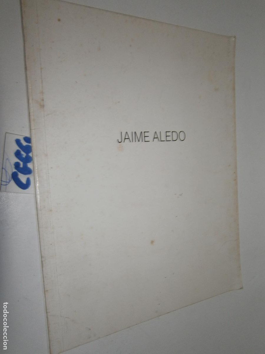 Arte: ANTIGUO CATALOGO - JAIME ALEDO