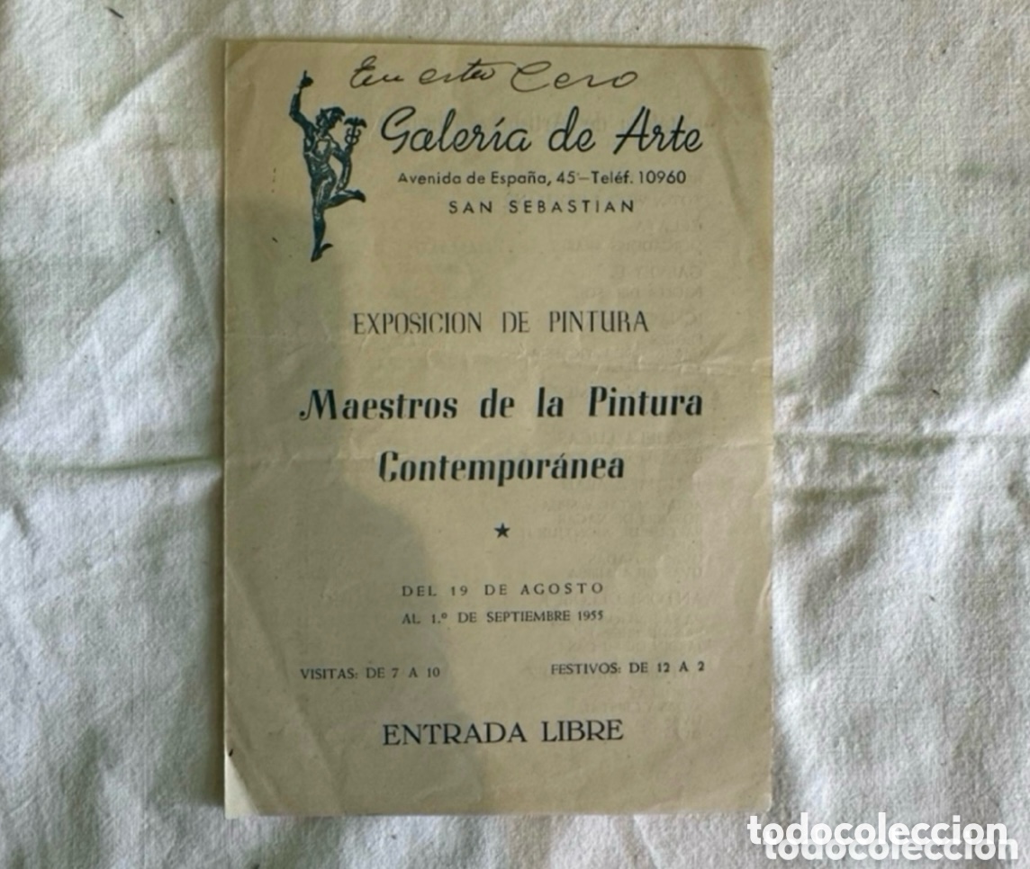 Arte: EXPOSICION DE PINTURA Galer&iacute;a de Arte Maestros de la Pintura Contempor&aacute;nea.