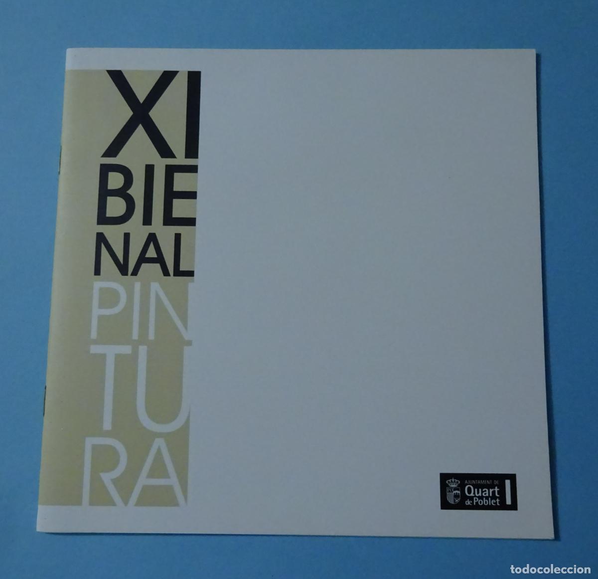 Arte: CAT&Aacute;LOGO EXPOSICI&Oacute;N XI BIENAL DE PINTURA QUART DE POBLET