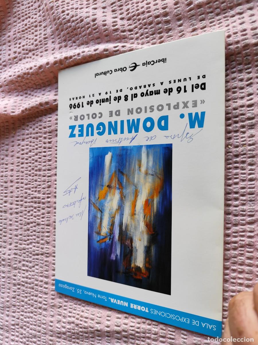 Arte: M DOMINGUEZ / 1996 IBERCAJA / TXT95 / EXPLOSION DE COLOR