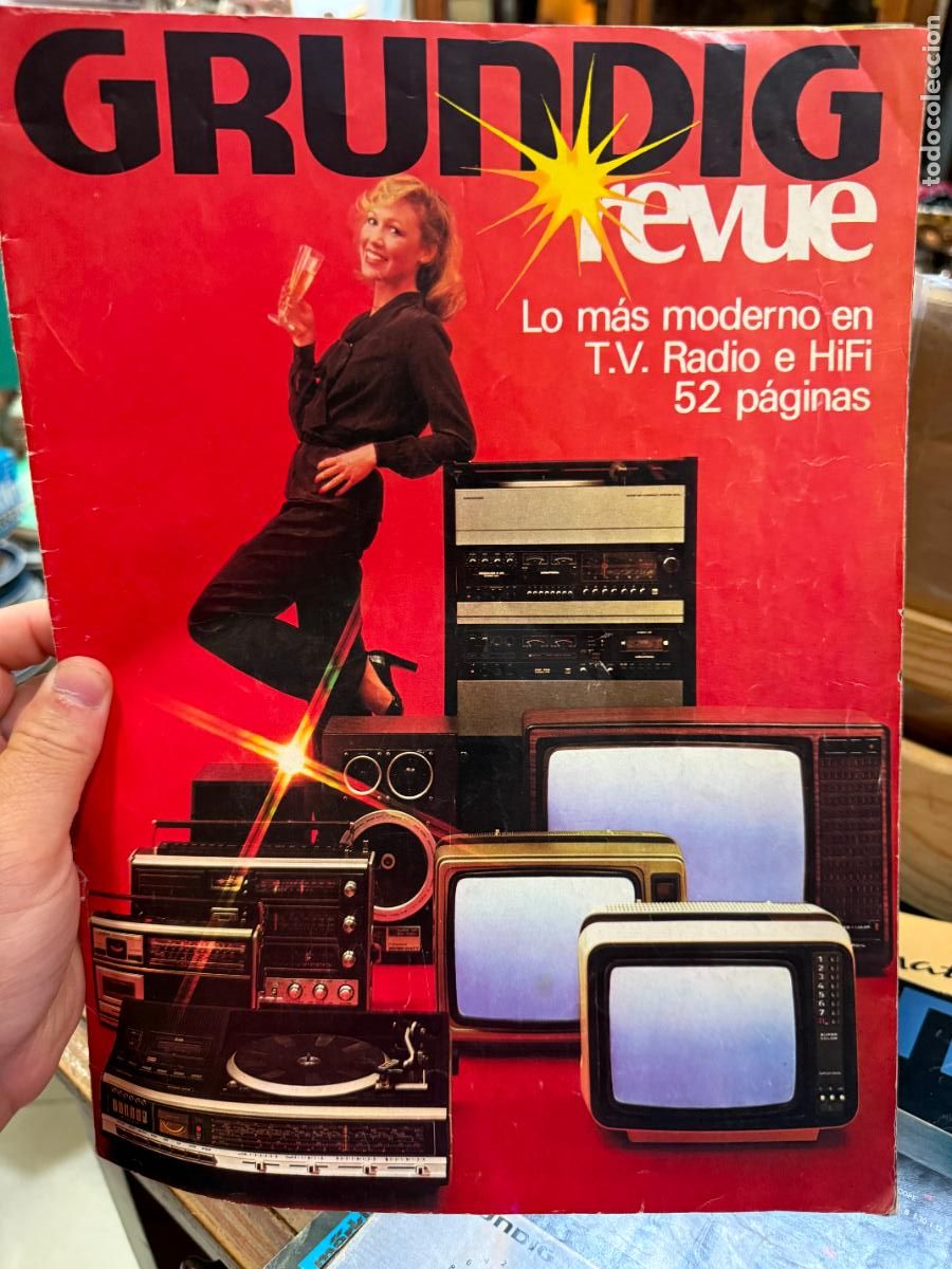 Arte: CATALOGO APARATOR ELECTRONICOS GRUNDIG