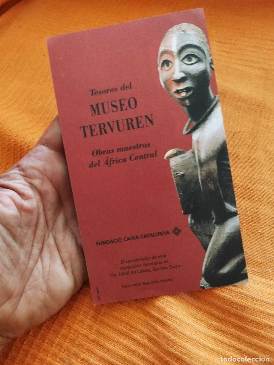 Arte: Publicidad Tesoros del Museo Tervuren Obras Maestras del &Aacute;frica Central Fundaci&oacute; Caixa Catalunya 95