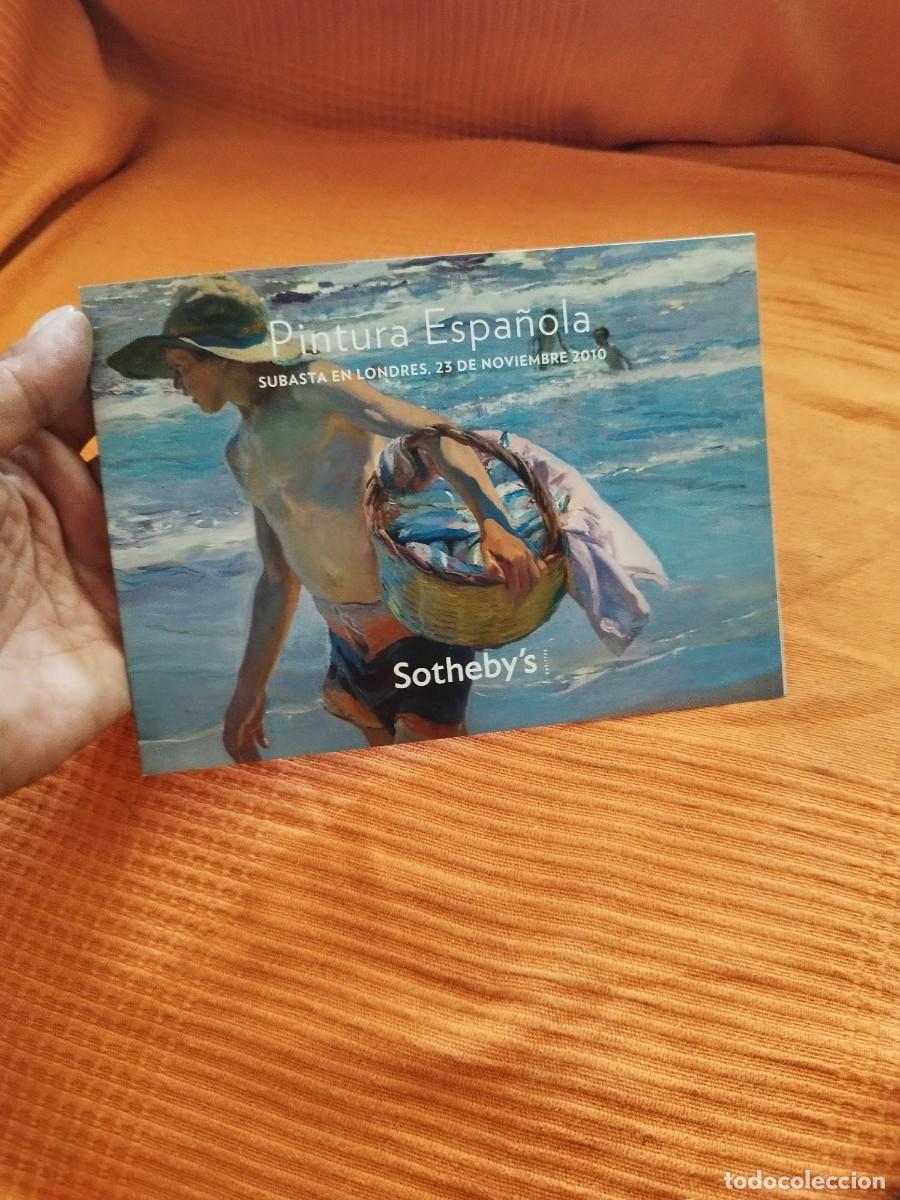 Arte: subasta de Sotheby's celebrada en Londres en 2010, destacando la pintura El pescador Joaqu&iacute;n Sorolla