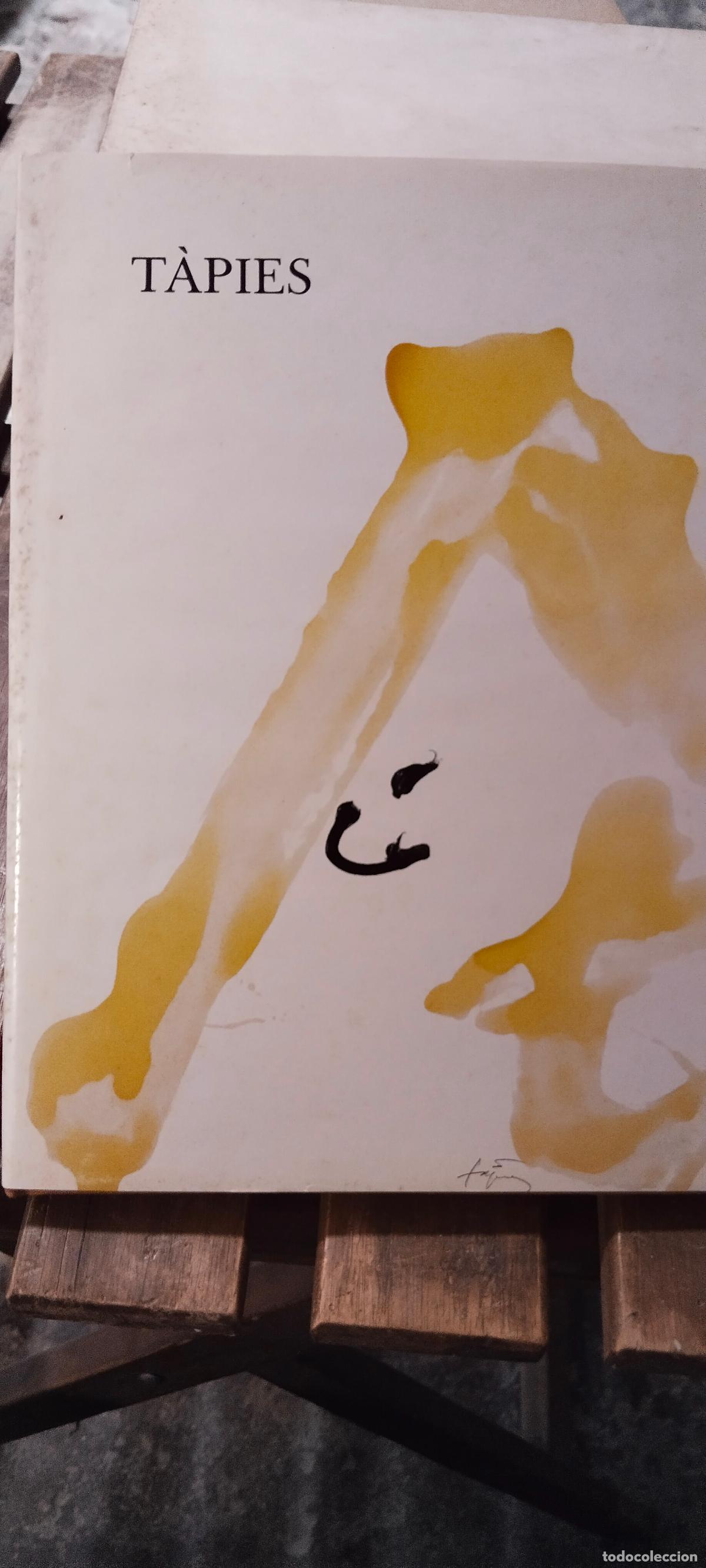 Arte: TAPIES EXPOSICION DE PINTURAS Y DIBUJOS GALER&Iacute;A ANTONIO MACHON1984