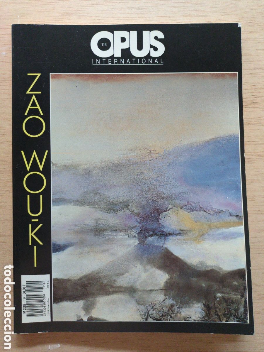Arte: Opus International, n&deg;114, juin-ao&ucirc;t 1989. Zao Wou-Ki