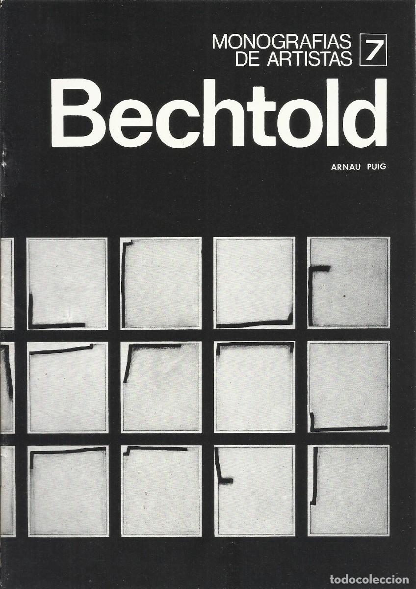 Arte: Bechtold. Monograf&iacute;as de artistas. 7. Arnau Puig. 1976. Barcelona. Buen estado. Ilustrado. 16 p&aacute;gs.