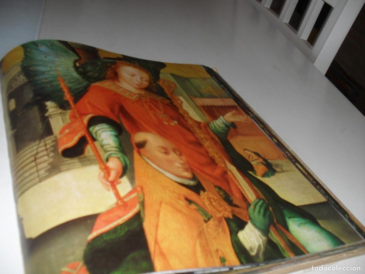Arte: BELLA LAMINA,REPRODUCCION,THE ANUNCIATION,TRIPTICO,DE JEAN BELLEGAMBE,1971